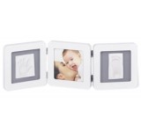 Рамка для детских фотографий Беби Арт Double Print Frame white & grey (34120052)