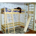 Двухъярусная кровать-чердак Айкис высота - 187см