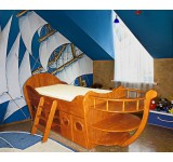 Детская кровать Кораблик