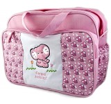 Сумка для мамы розовая со слоненком - 10/510