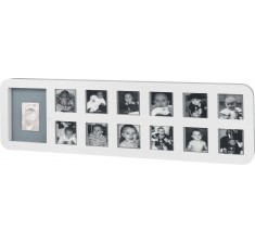 Рамка для фото Беби Арт 1-й год белая First Year Print Frame (34120085)