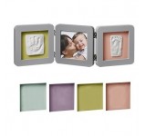 Рамка для фото Baby art Double Print Frame Grey (34120139)