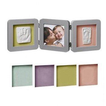 Рамка для фото Baby art Double Print Frame Grey (34120139)