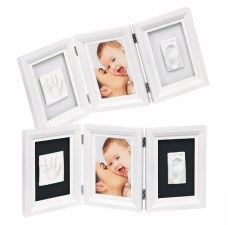 Рамочка для фотографий Беби Арт Double Print Frame white & black (34120070)