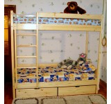 Двухярусная кровать Сосна