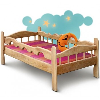 Детская кровать Сонечко из ясеня или дуба