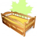 Детская кровать с бортиками Рио