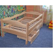 Кровать детская Зюзюн из массива ясеня или дуба