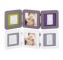 Рамка для детских фотографий Беби Арт Double Print Frame white & grey (34120052)